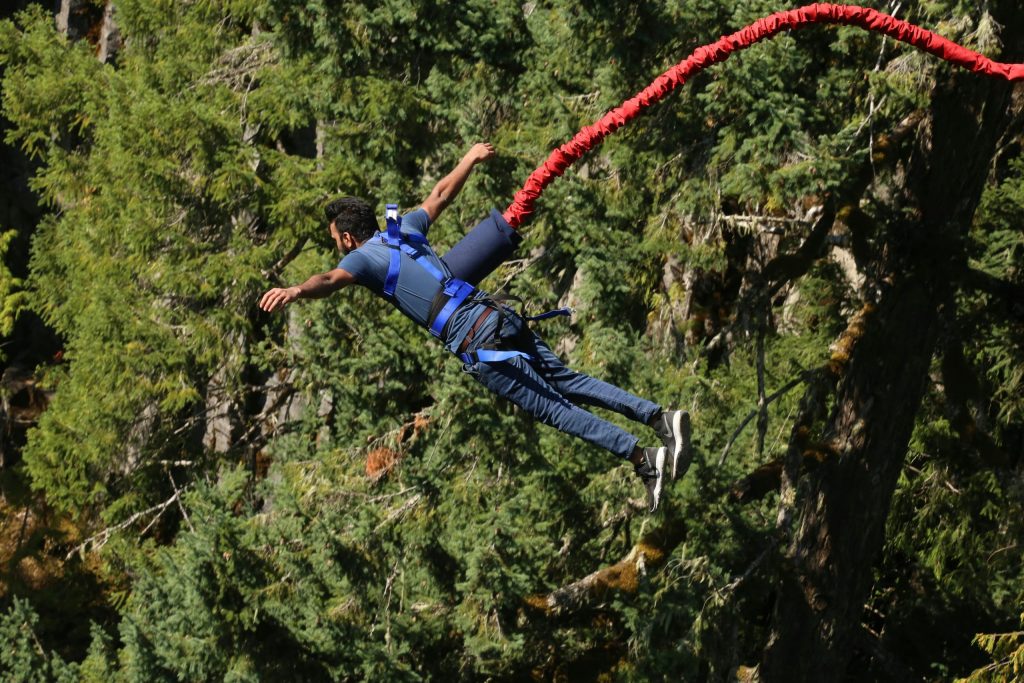 Bungee jumping in Goa adventure experience